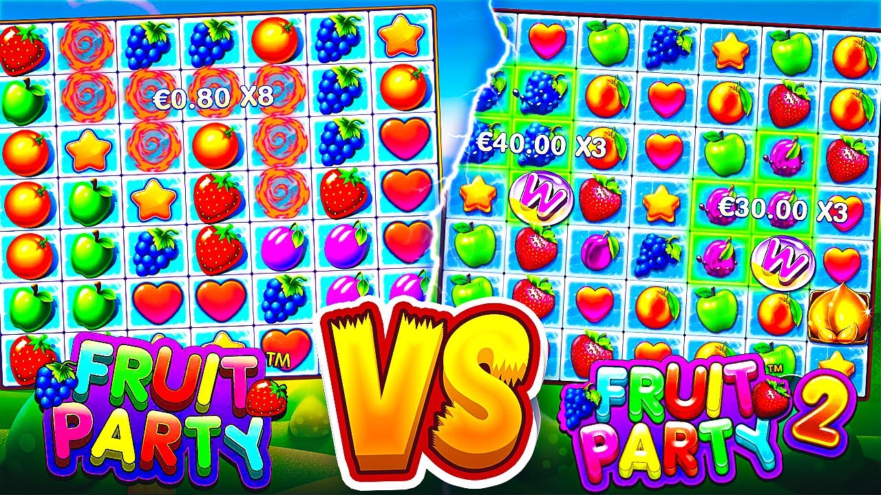 Fruit Party 1 Vs Fruit Party 2 Bonus Buys! - YouTube