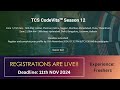TCS CodeVita 2024 Season 12 | Code Program | Largest Programming Contest | Deadline 11th Nov 2024 |