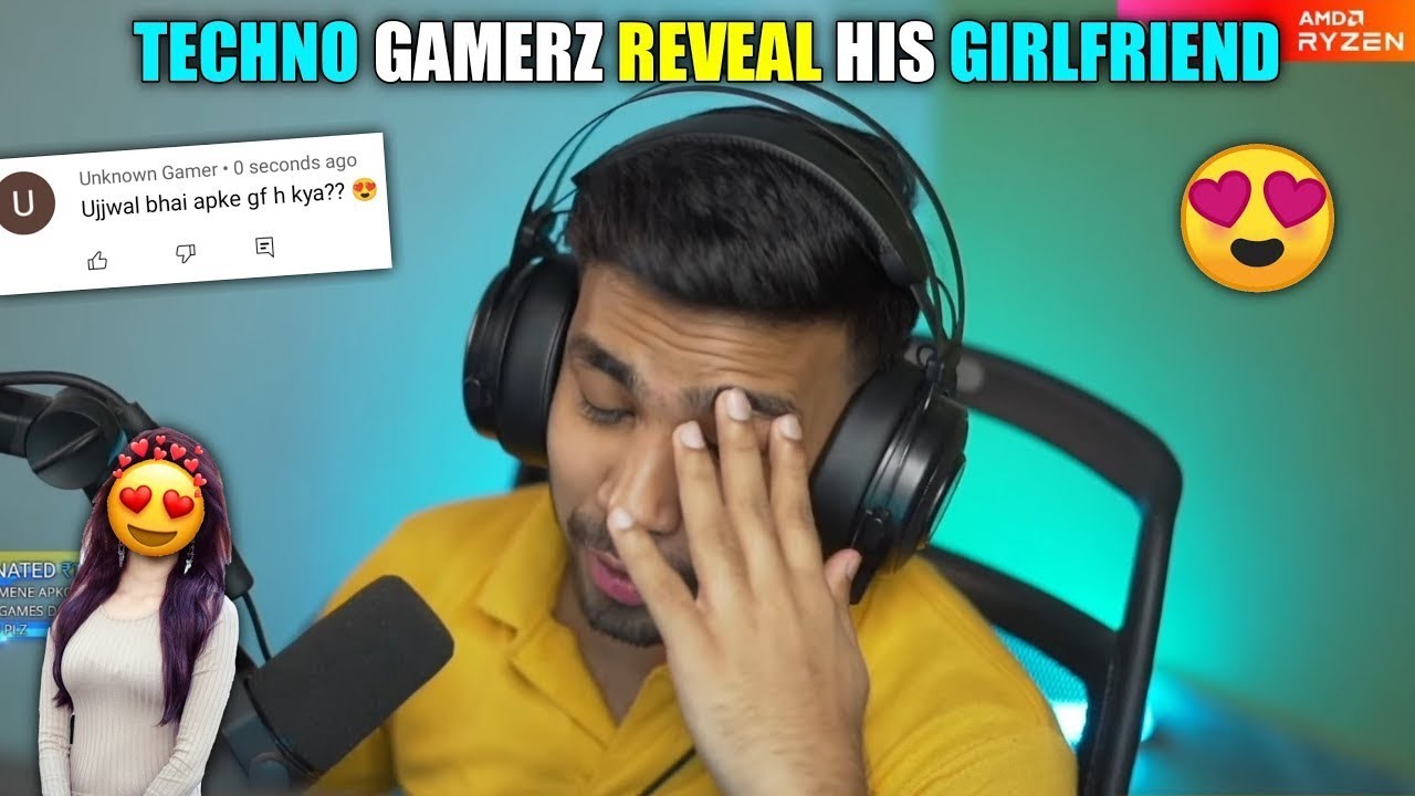Techno Gamerz Girlfriend Revealed || Ujjwal || Techno Gamerz || Ujjwal Gamer || Gaming India ||