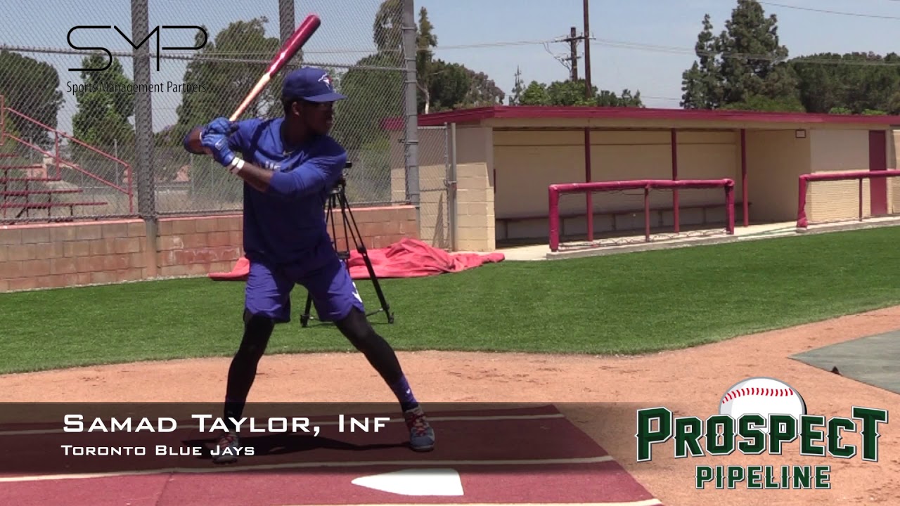 Samad Taylor Prospect Video, Inf, Toronto Blue Jays