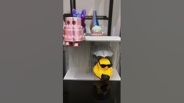 Safe from the Rain Artwork by 3dprintbunny Printed on the KINGROON KLP1