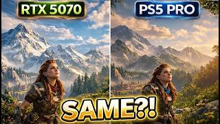 Most People Can’t Tell the Difference…RTX 5070 vs PS5 Pro
