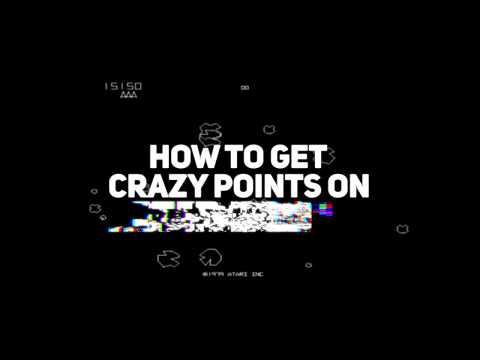 How to Get Crazy Points On Asteroids!