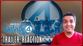 Fantastic Four First Steps Official Teaser Trailer Reaction - This Looks FANTASTIC