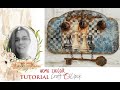 Chess Key Holder  -  mixed media tutorial - for Homedecor Craft o'clock