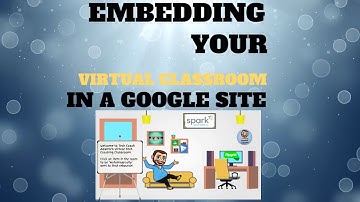 Embedding a Virtual Classroom into a Google Site