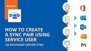 How to Create a Sync Pair using the Service User in CB Exchange Server Sync - Tutorial screenshot 5