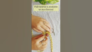 Macrame keychains | Handmade Keychains | Keychain DIY | #macramekeychain #keychains #shorts #ytshort