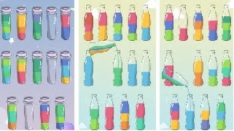 Liquid Sort Puzzle Level 1 to 18 Gameplay