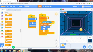 Making a fully functional bounce game on scratch