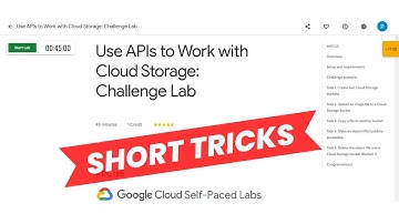 Use APIs to Work with Cloud Storage: Challenge Lab | #ARC125 | Lab Solution | Short Trick