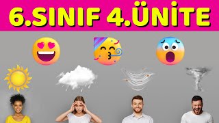 6. Sınıf İngilizce 4. Ünite Konu Anlatımı