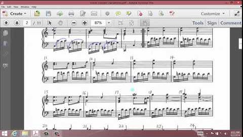 Mozart 12 Variations on "Ah, vous dirai-je maman,"  part 1, music analysis/music appreciation