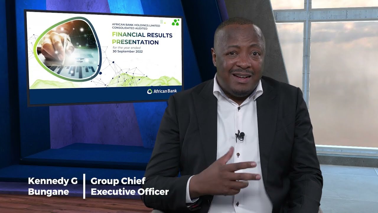African Bank Financial Results: Group CEO Kennedy G Bungane
