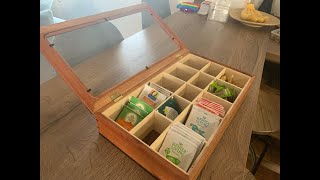 Tea box صندوق لحفظ الشاهي