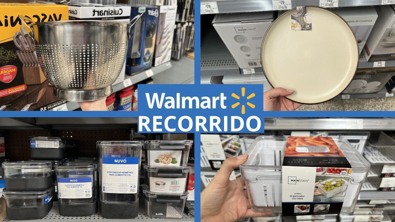 Renueva tu cocina en Walmart | Organización, vajilla suelta y más