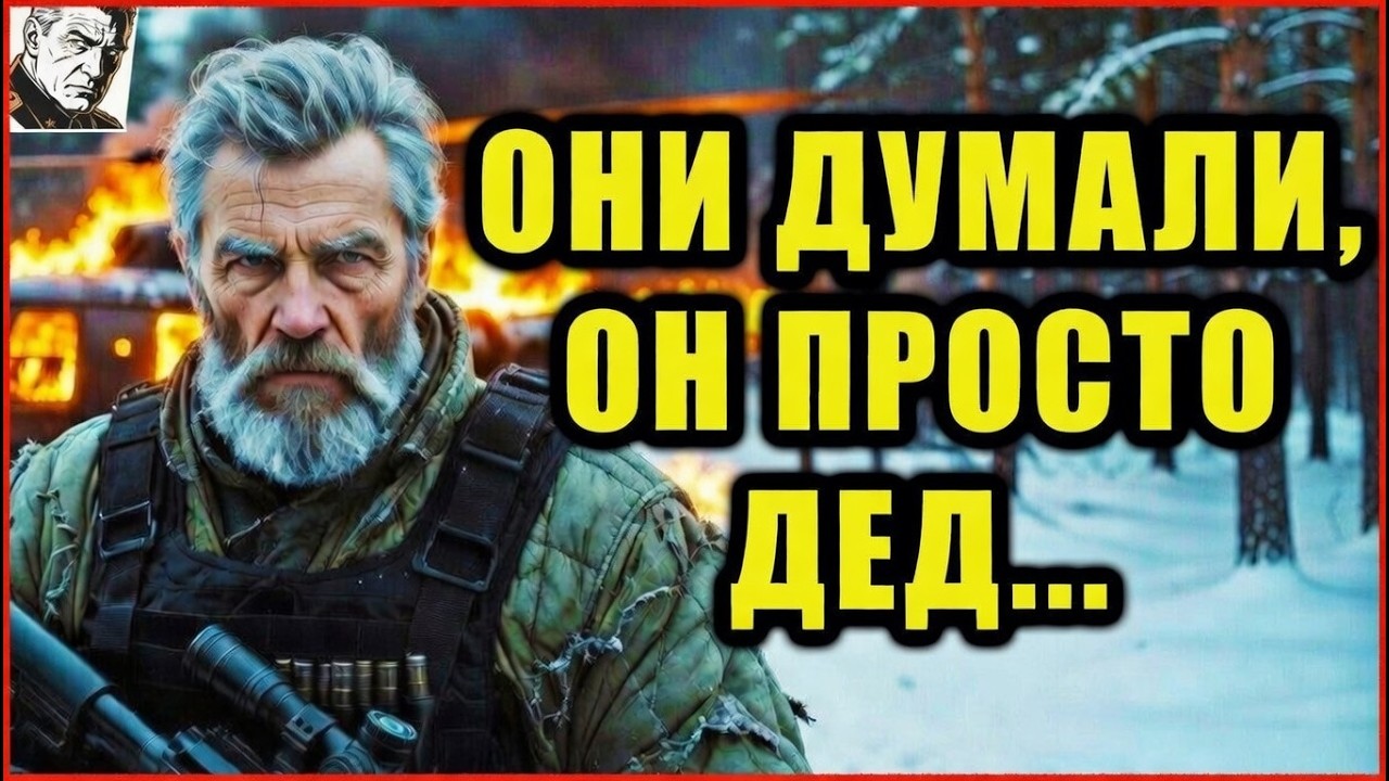 ЗРЯ ОНИ ТРОНУЛИ СТАРИКА В ТАЙГЕ. ПОД ФУФАЙКОЙ ОХОТНИКА СКРЫВАЛСЯ ПАЛАЧ ИЗ ГРУ