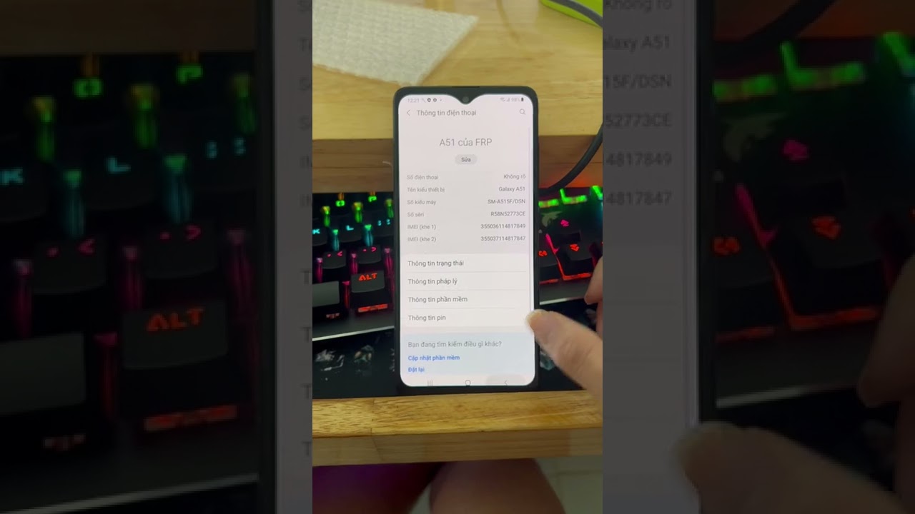 Hướng dẫn bật gỡ lỗi usb điện thoại Samsung