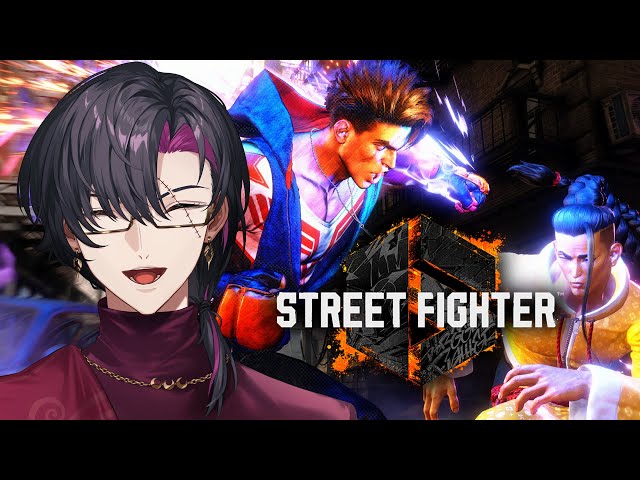 【SF6】Fighting NIJIEN ppl affectionately【NIJISANJI EN | Vezalius Bandage】