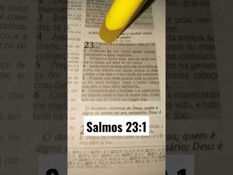Salmos 23:1 Versículo