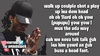 Alkaline- Total Murda (Lyrics)