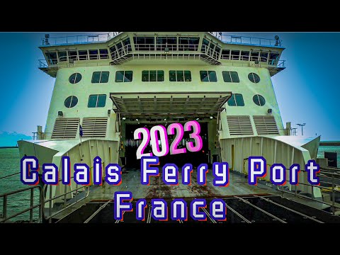 Calais France to Dover UK DFDS Seaways Ferry Crossing January 2023