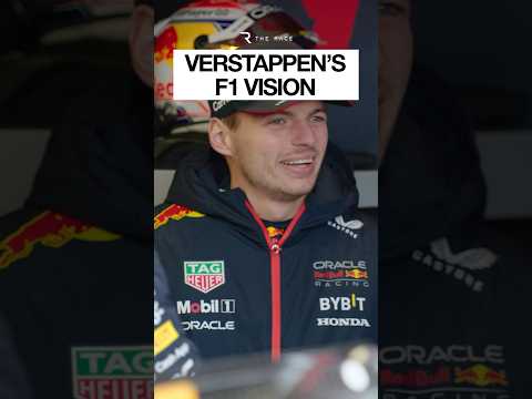 🤩 Verstappen&#39;s VISION to fix F1 cars