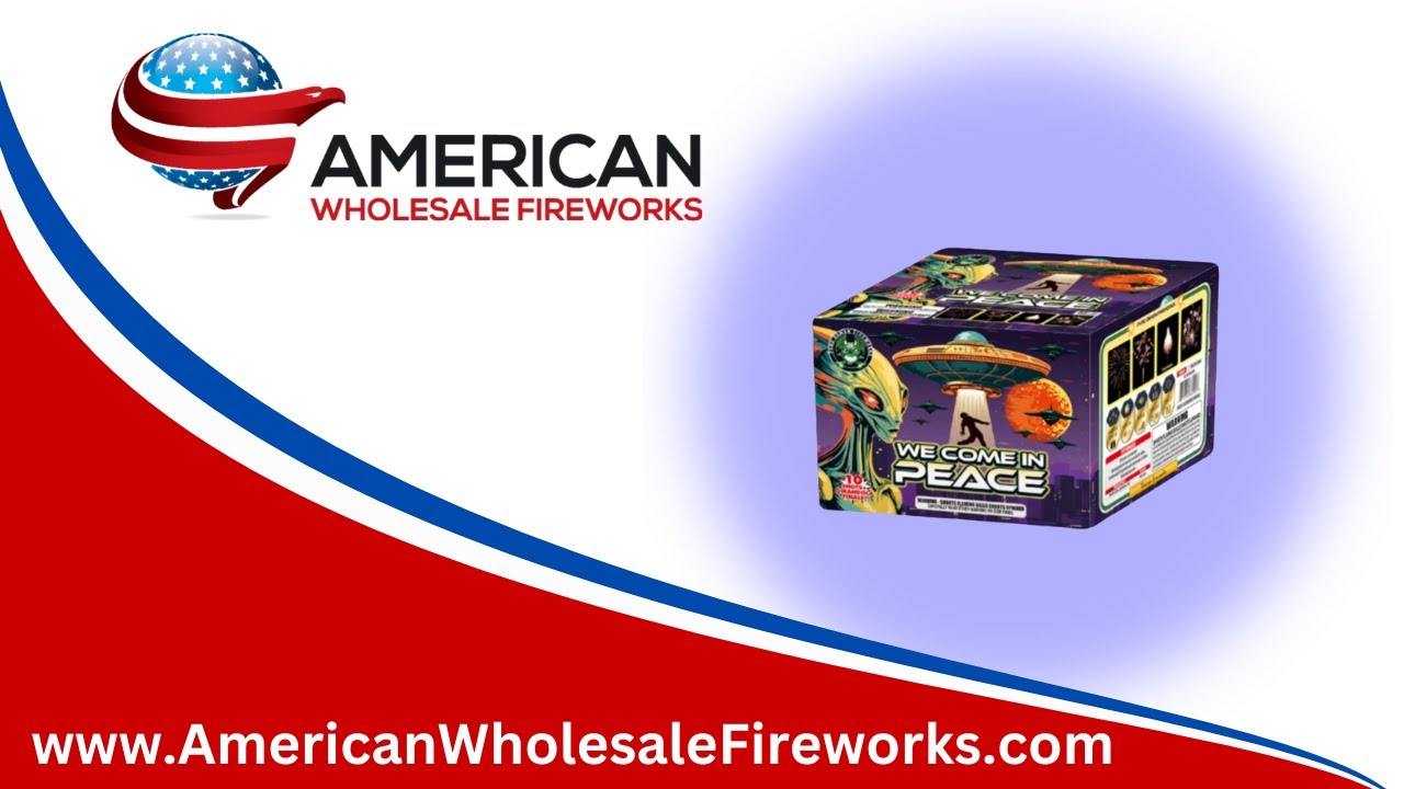 We Come in Peace - PD6600  Available at American Wholesale
