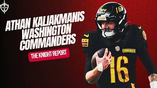 Washington Commanders QB Athan