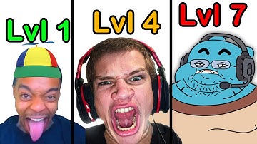 7 Levels Of Video Game Addiction...
