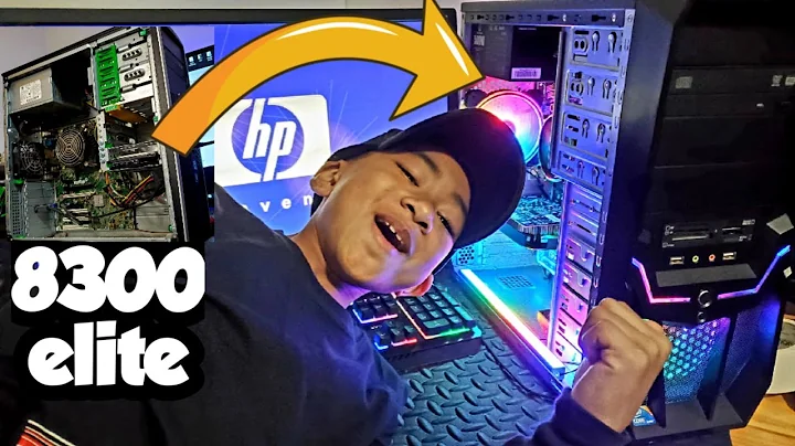 Budget Gaming Pc build with GIM RGB and Old 8300 Elite HP