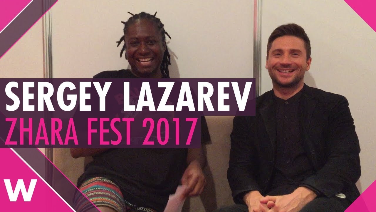 Sergey Lazarev at Eurovision 2018 for Russia? (Zhara Fest interview)