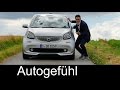 Smart Brabus fortwo & forfour FULL REVIEW test driven neu new 2017 - Autogefühl