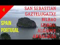 HISZPANIA  PORTUGALIA 🇪🇸 #4 San Sebastian Bilbao Lizbona Algarve Valdelamusa Gaztelugatxe Huelva 🚘