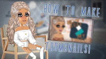 How I Make My Thumbnails!
