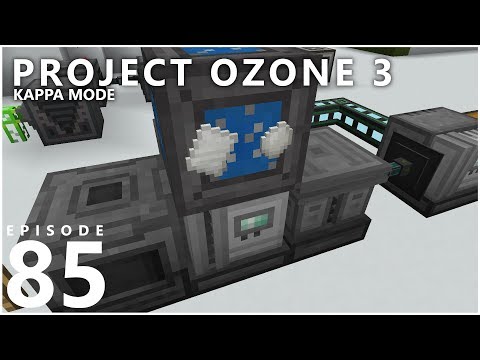 Project Ozone 3 Kappa Mode - COMPRESSOR HDPE [E85] (Modded Minecraft Sky Block)