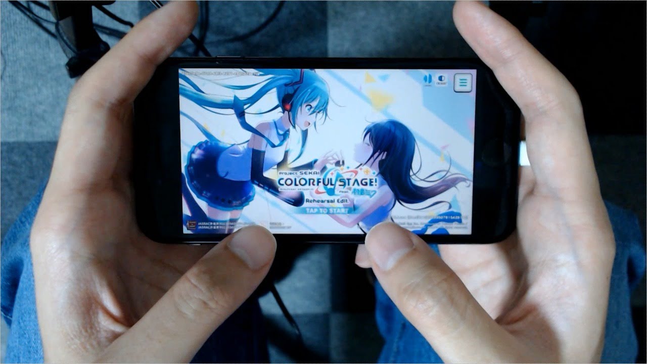 初見のスマホ音ゲーをやる プロジェクトセカイ 体験版 Youtube