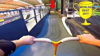 WORLD'S CRAZIEST PUMP TRACK ON SCOOTER!