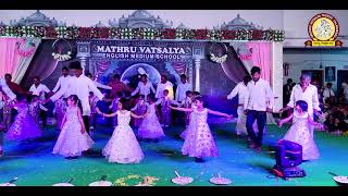 Father's Dance | 5th Annual Day Celebration | Mathru Vatsalya English Medium School Kamalapur