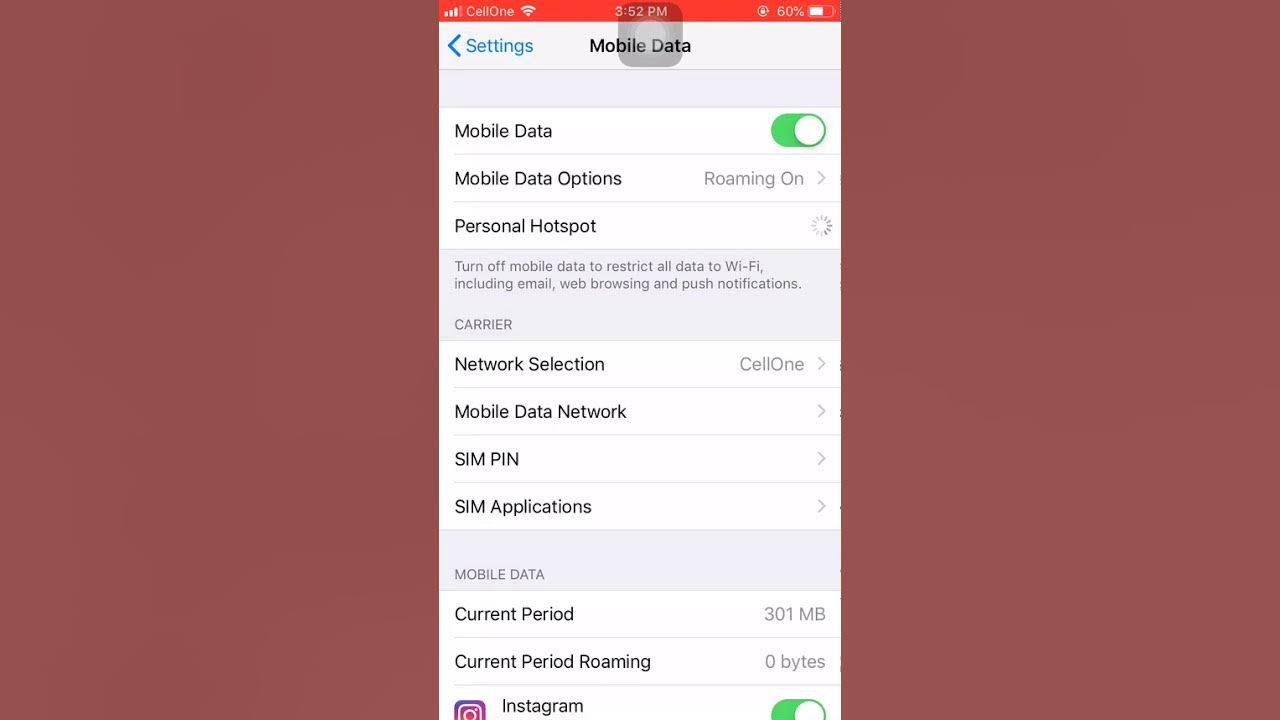 How do I make my iPhone a hotspot for a contact carrier? YouTube