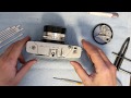 How to clean and adjust the Rangefinder in a Konica Auto rangefinder Camera