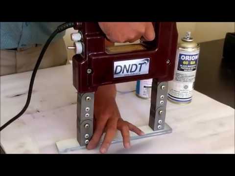 DNDT MPI KIt Wet Inspection Method Video - video from DNDT Technologies
