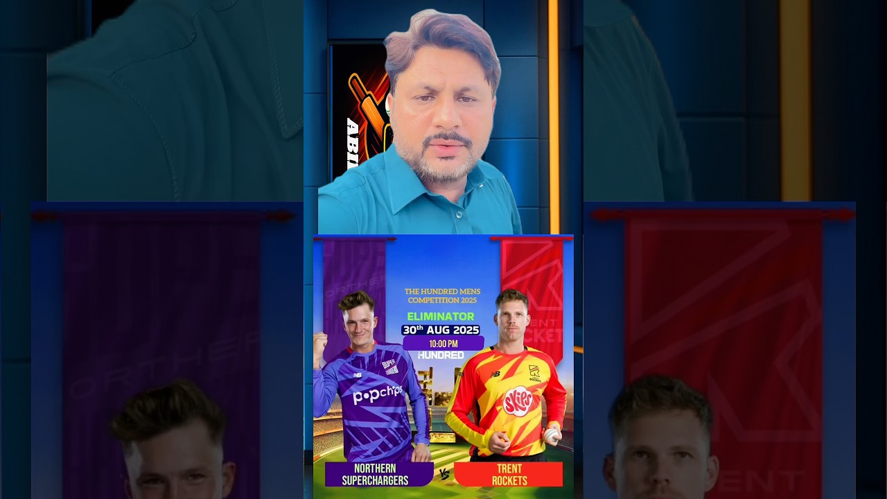 Trent Rockets vs Northern Superchargers | The Hundred 2025 | Qualifier Match | Live