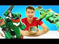 Видео игры битвы - Летающий  Робот Трансформер GEOMECHA Птерашторм! - Новые игрушки для мальчиков