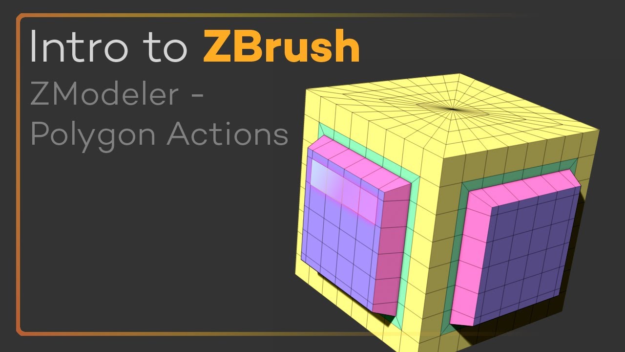 polygons hover other zbrush