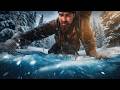 Alone With Nature: How to Survive and Not Freeze to Death in the Wild Forest in Winter.