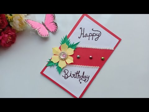 Beautiful Handmade Birthday card idea / DIY Greeting Pop up Cards for ...