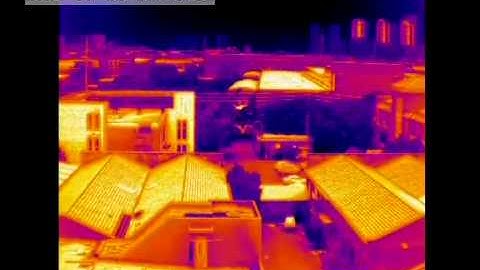 Color heat thermal camera 8X zoom