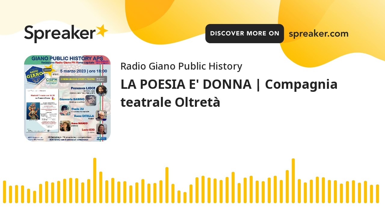 LA POESIA E’ DONNA | Compagnia teatrale Oltretà