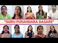 Guru purandara dasare  by vijayadasaru sung by nandinii rao and students